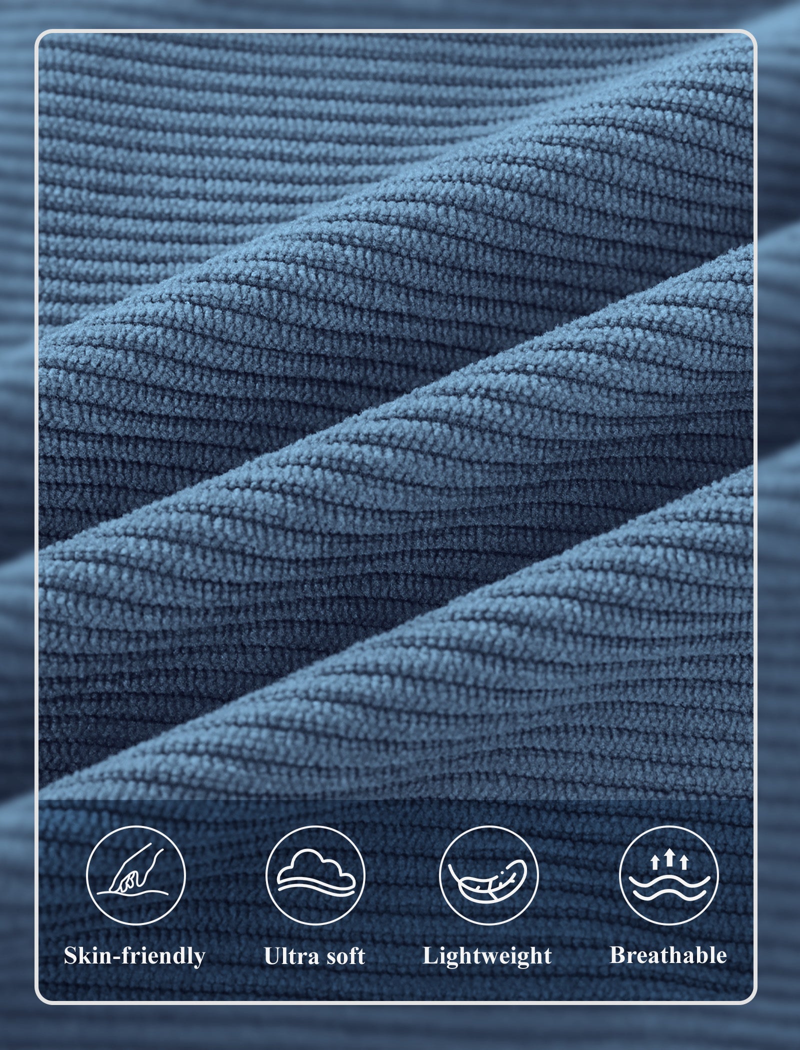 Retro Ribbed Button-Down Top