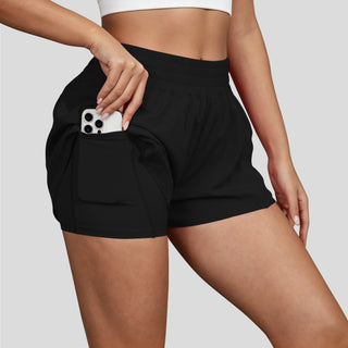 High-Rise Butterfly 2-in-1 Running Shorts