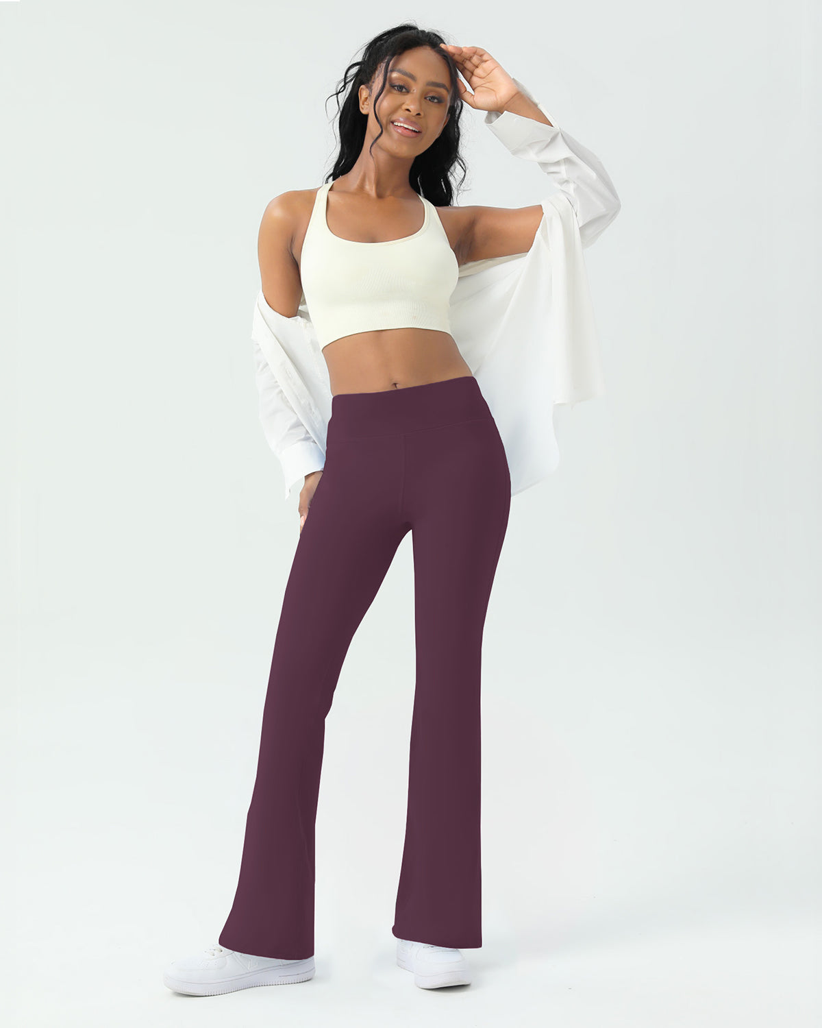 Ultimate Sculpt High-Waist Flare Leggings