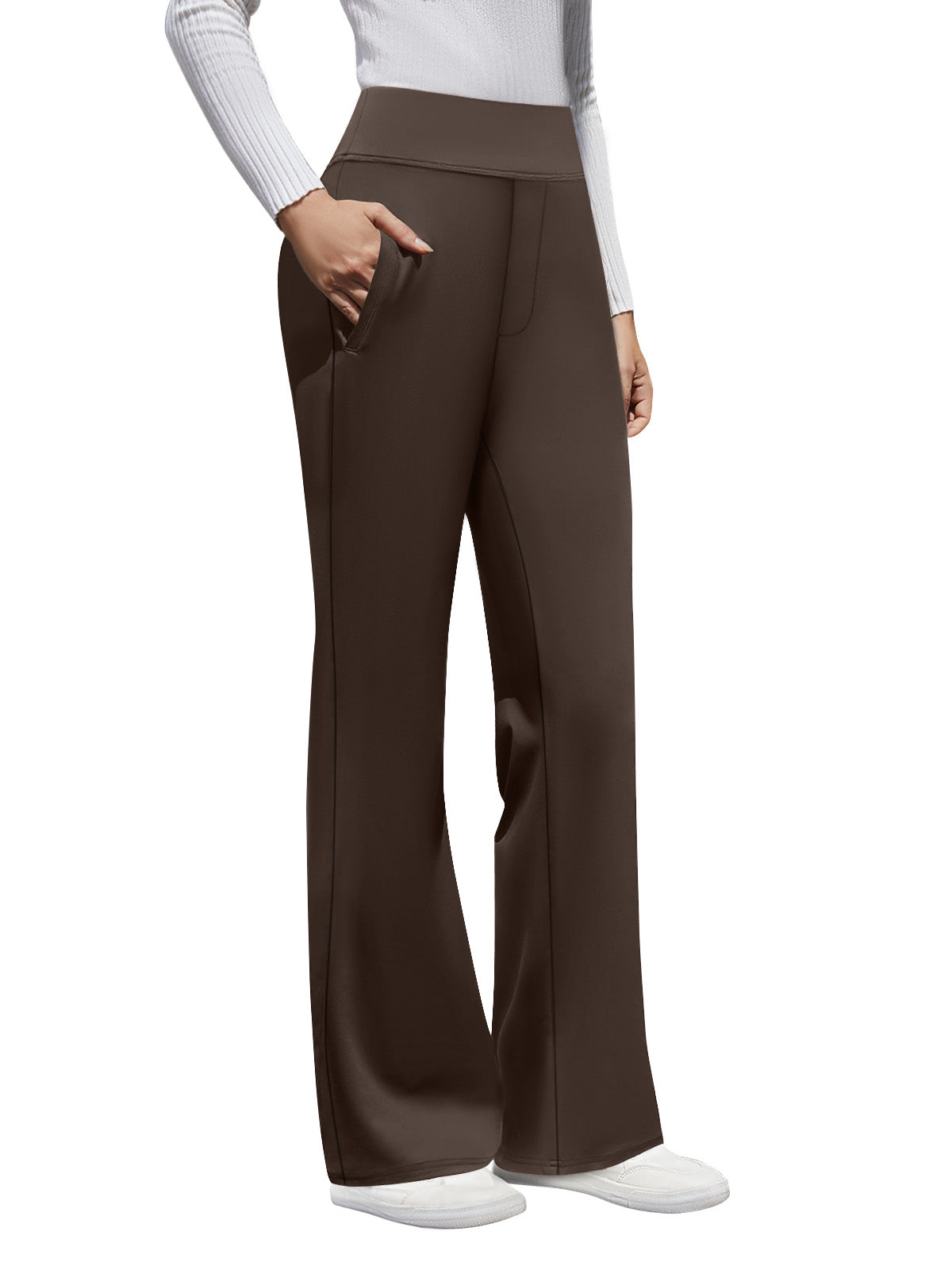 Bootcut Pull On Work Pants