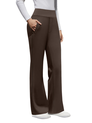 Bootcut Pull On Work Pants