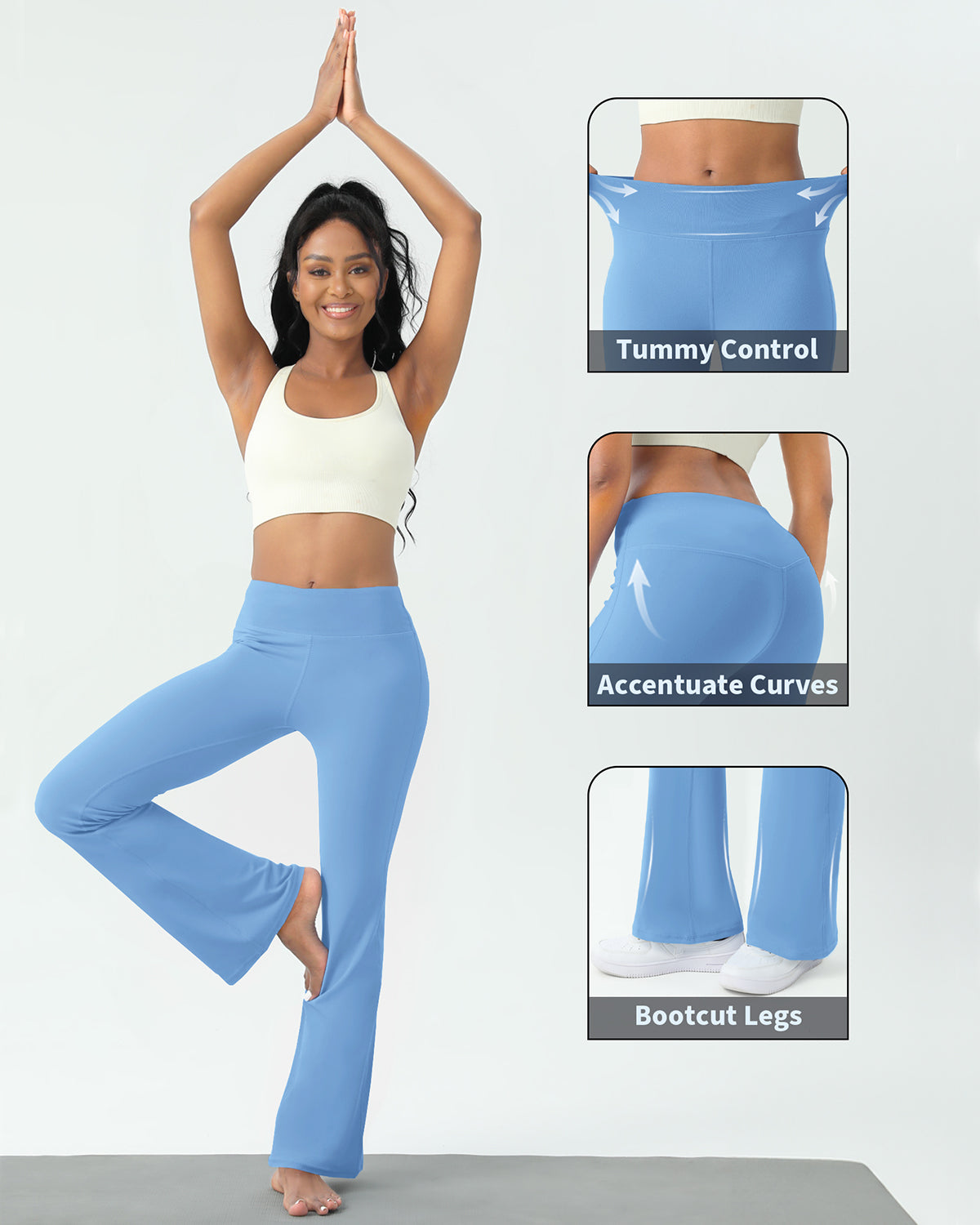 Ultimate Sculpt High-Waist Flare Leggings