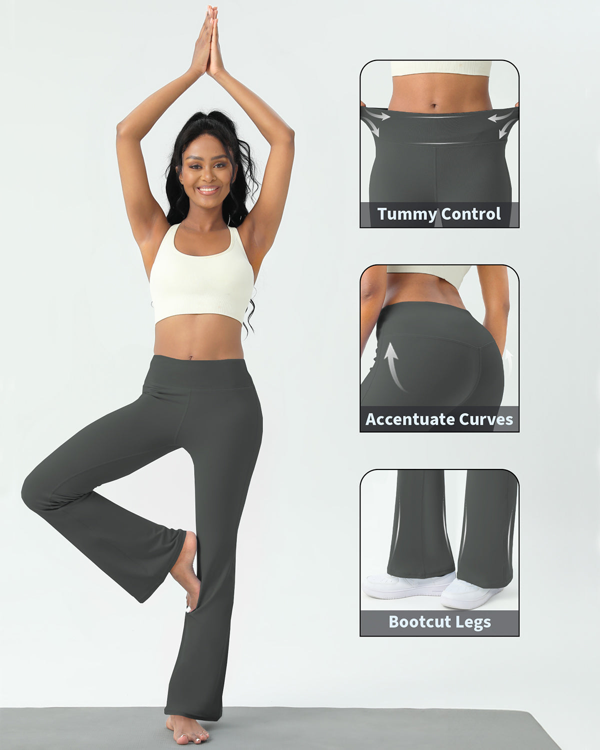 Ultimate Sculpt High-Waist Flare Leggings