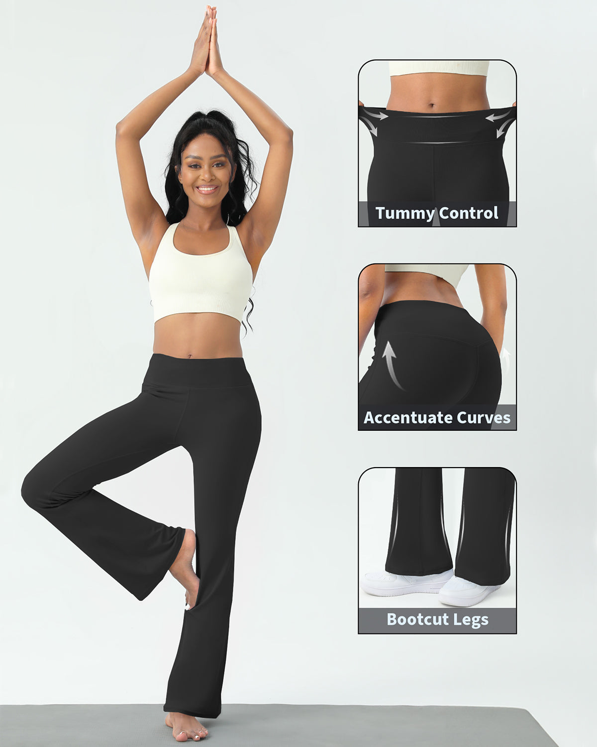 Ultimate Sculpt High-Waist Flare Leggings
