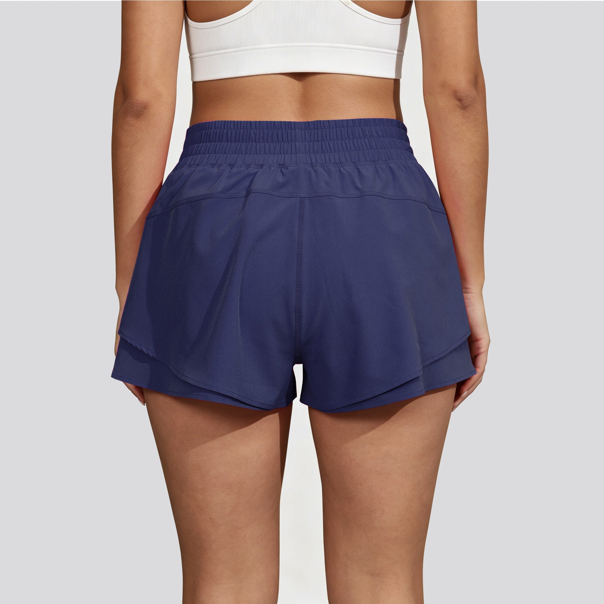 High-Rise Butterfly 2-in-1 Running Shorts