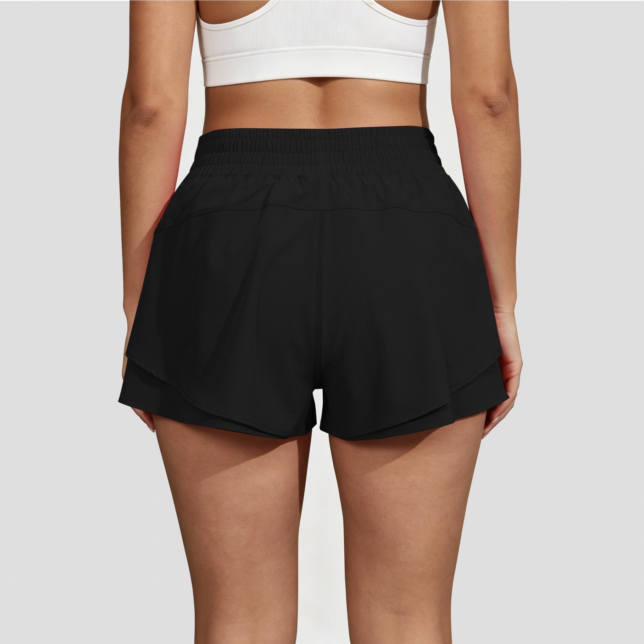 High-Rise Butterfly 2-in-1 Running Shorts