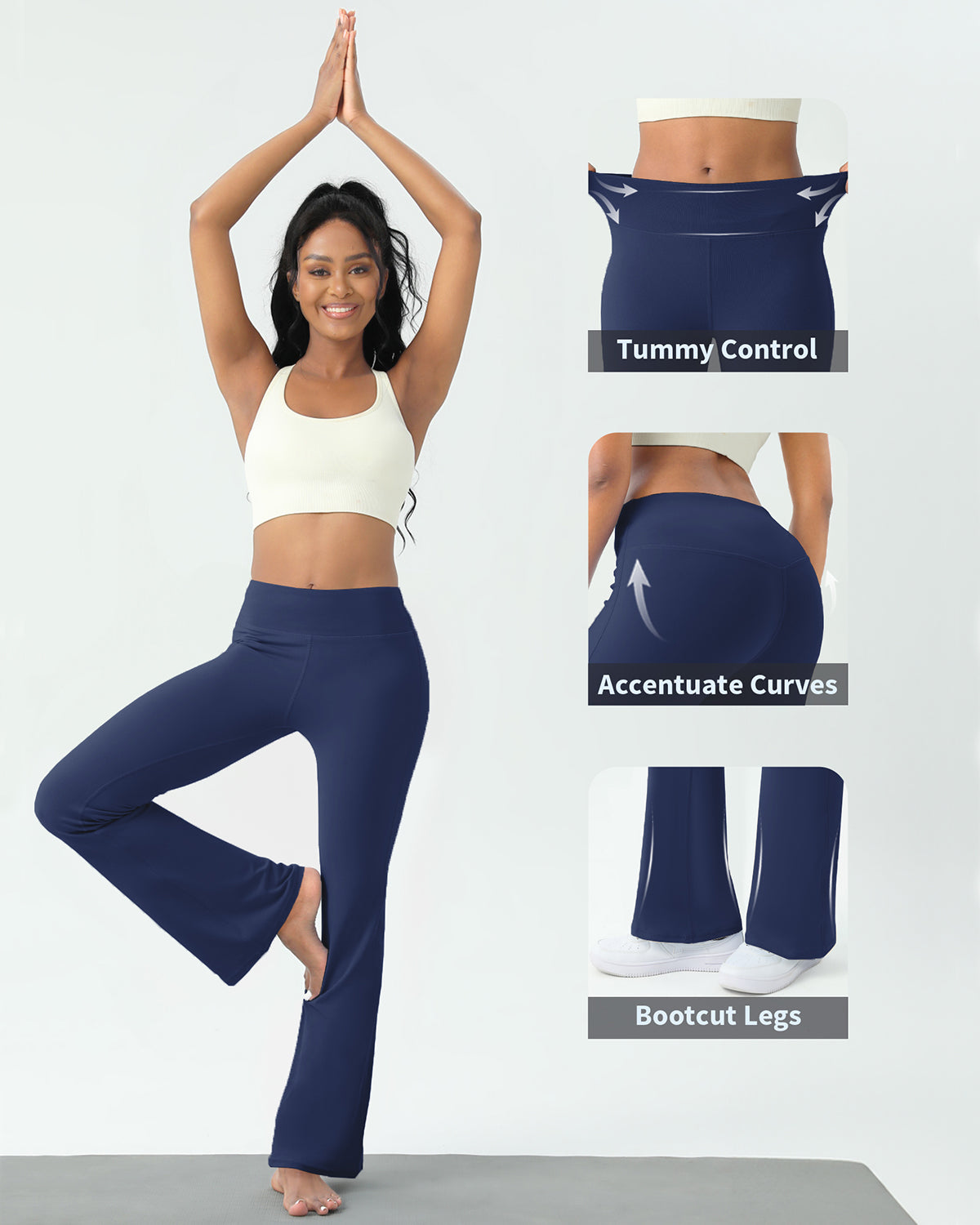 Ultimate Sculpt High-Waist Flare Leggings