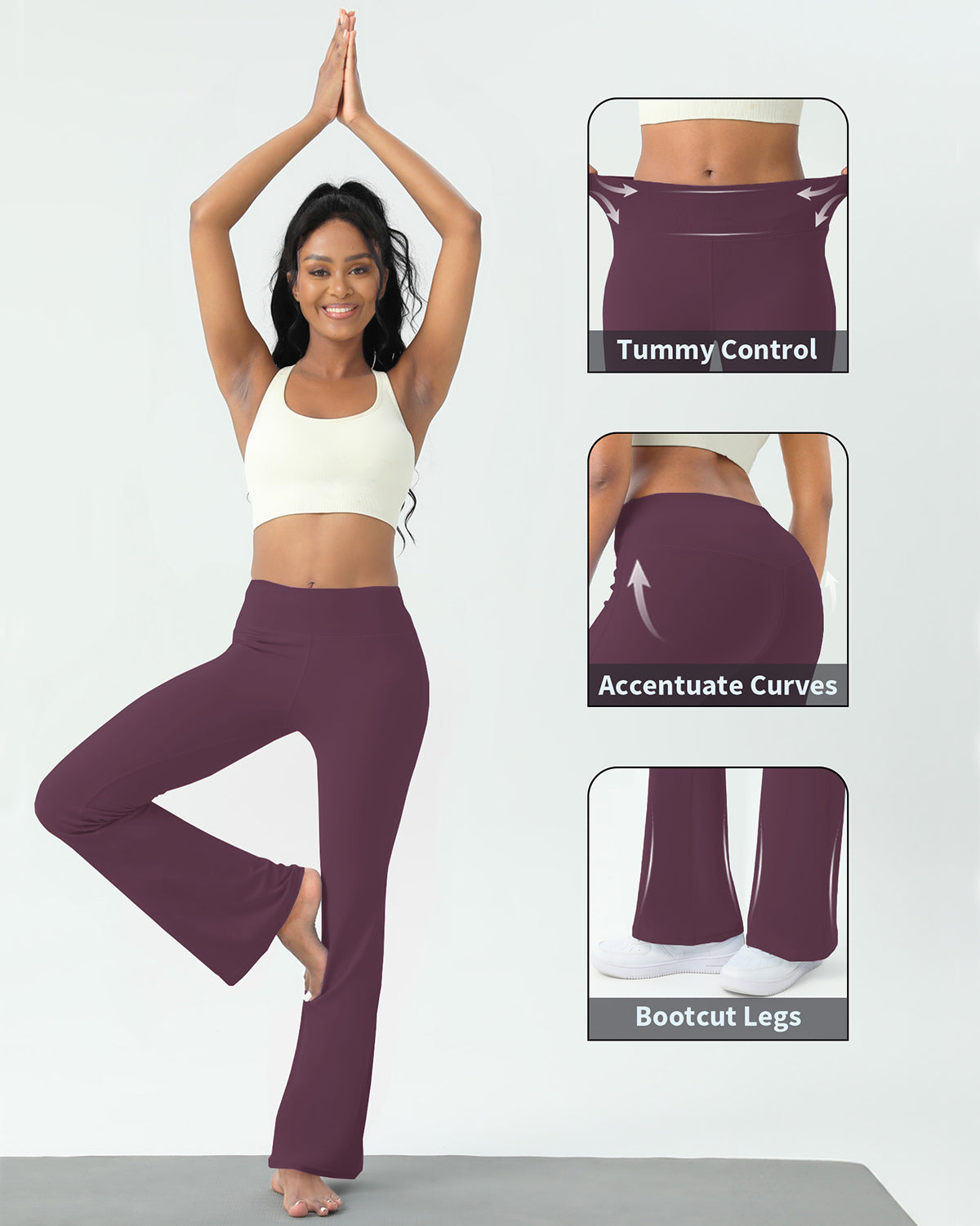 Ultimate Sculpt High-Waist Flare Leggings