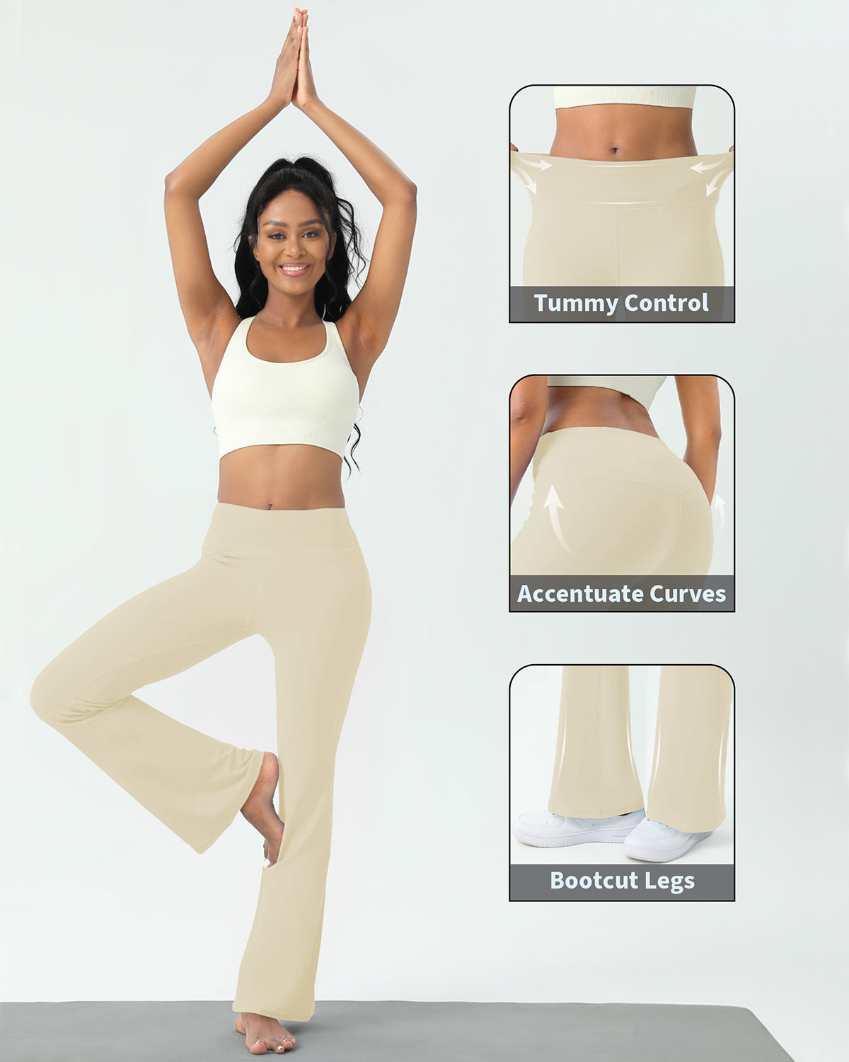Ultimate Sculpt High-Waist Flare Leggings