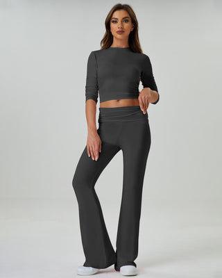 Modal Foldover Flare Lounge Set