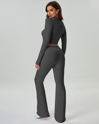 Modal Foldover Flare Lounge Set