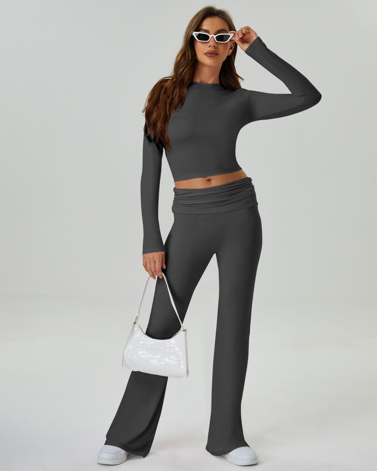 Modal Foldover Flare Lounge Set