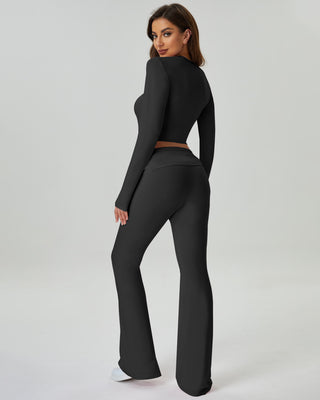 Modal Foldover Flare Lounge Set