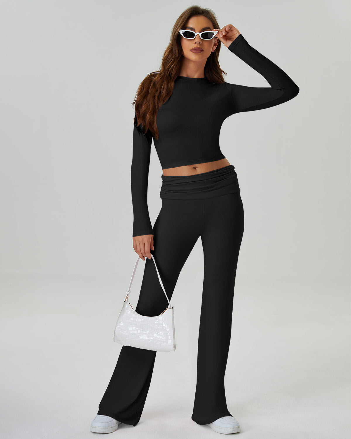 Modal Foldover Flare Lounge Set