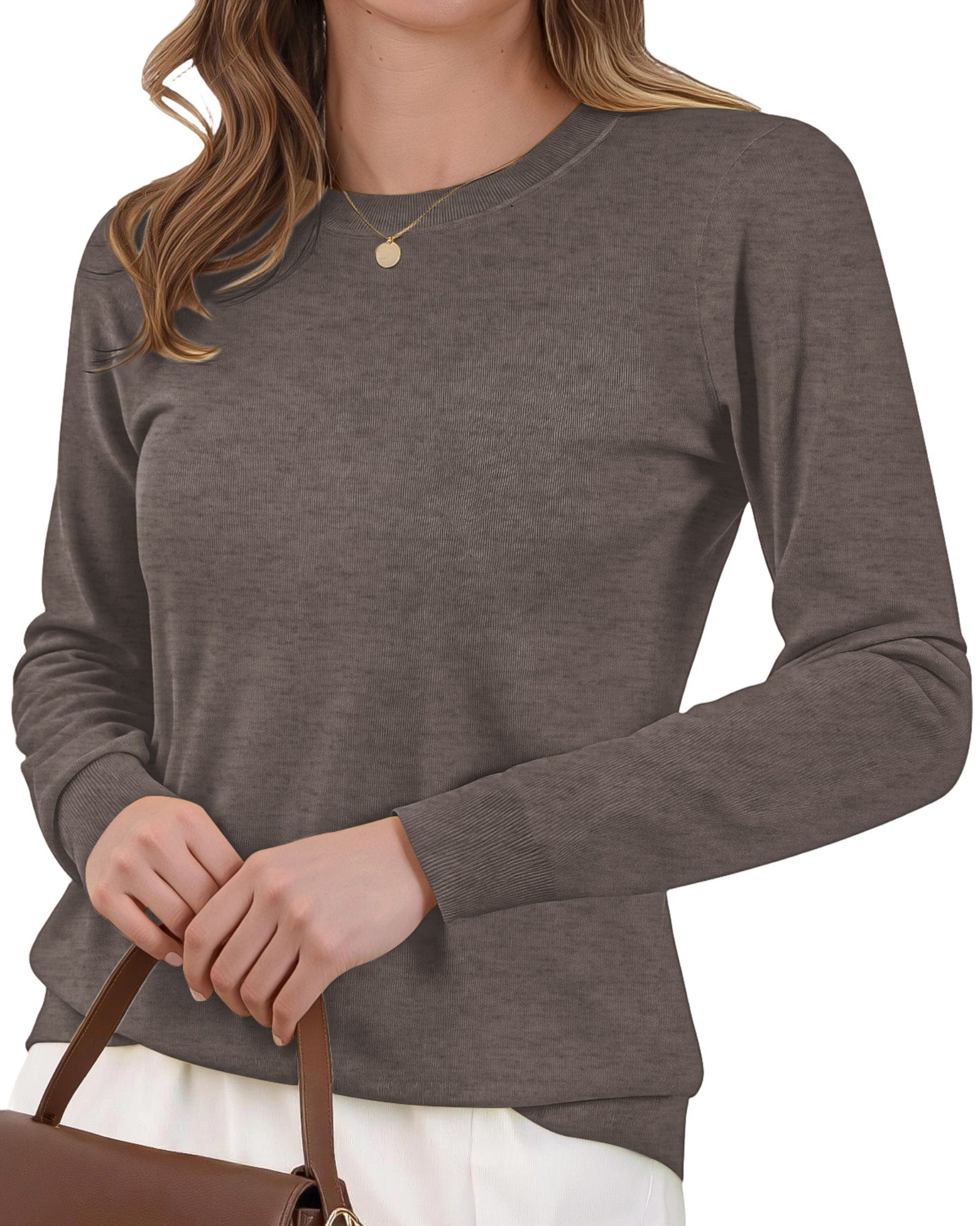 Essential SoftTouch Knit Long Sleeve Top