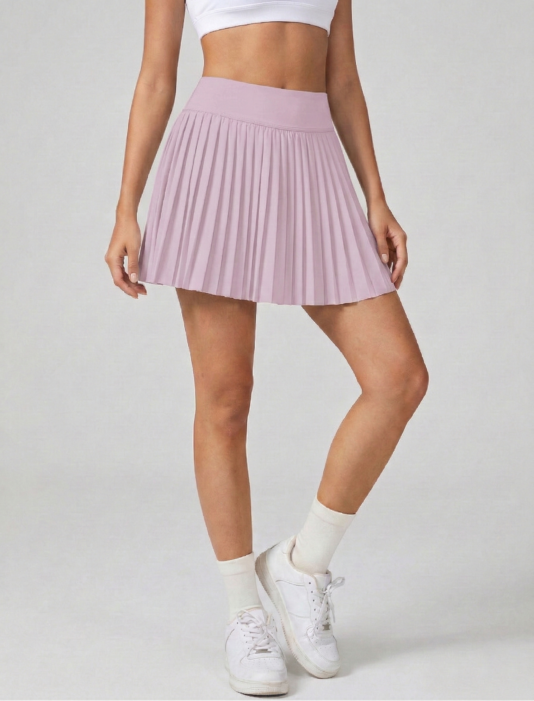SwanMove™ Origami Micro-Pleat Skort