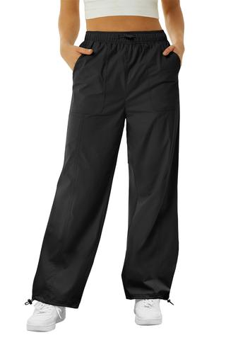 Nylon Drawstring Utility Pants