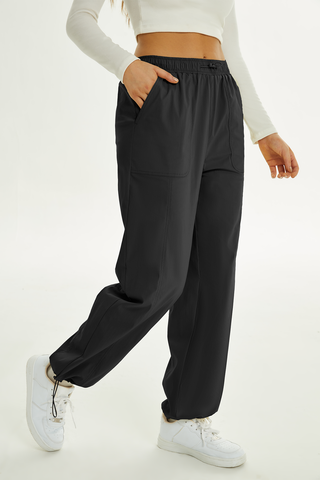 Nylon Drawstring Utility Pants
