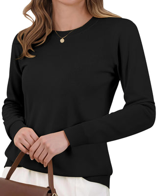 Essential SoftTouch Knit Long Sleeve Top