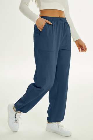 Nylon Drawstring Utility Pants