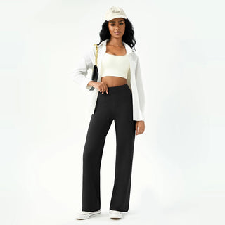 High Waist Wide Leg Yoga Pants
