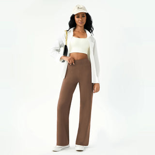 High Waist Wide Leg Yoga Pants