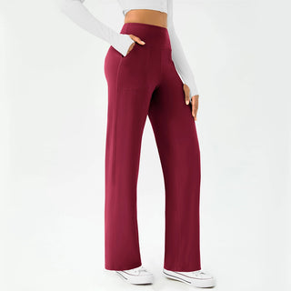 High Waist Wide Leg Yoga Pants