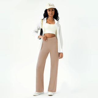 High Waist Wide Leg Yoga Pants