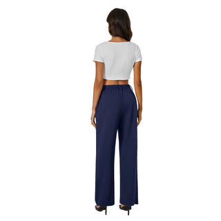 Fireswan Button-Front Wide Leg Pants