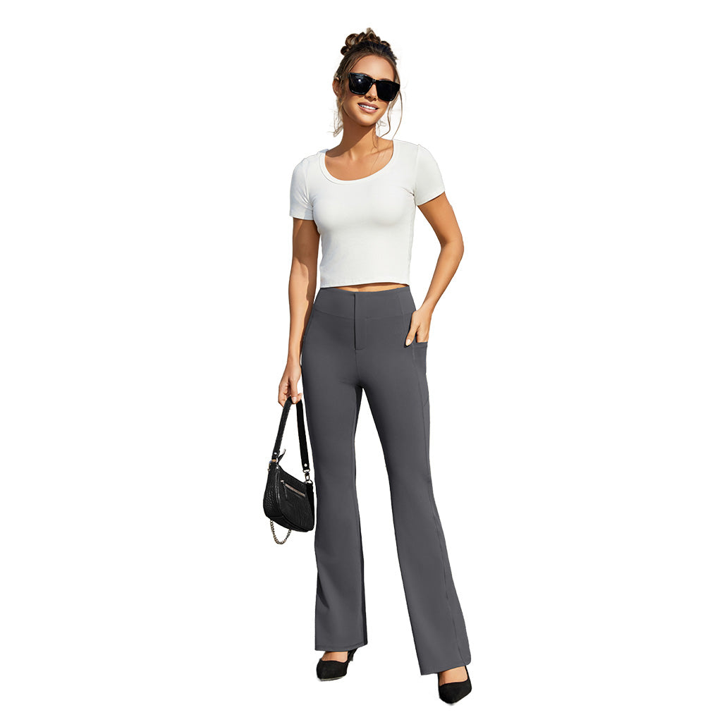 Yoga-Stretchy High-Waist Professional Slacks