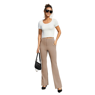 Yoga-Stretchy High-Waist Professional Slacks