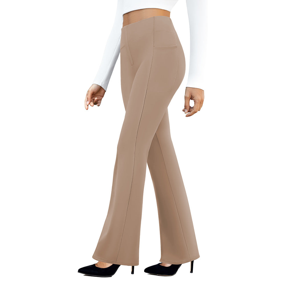 Yoga-Stretchy High-Waist Professional Slacks