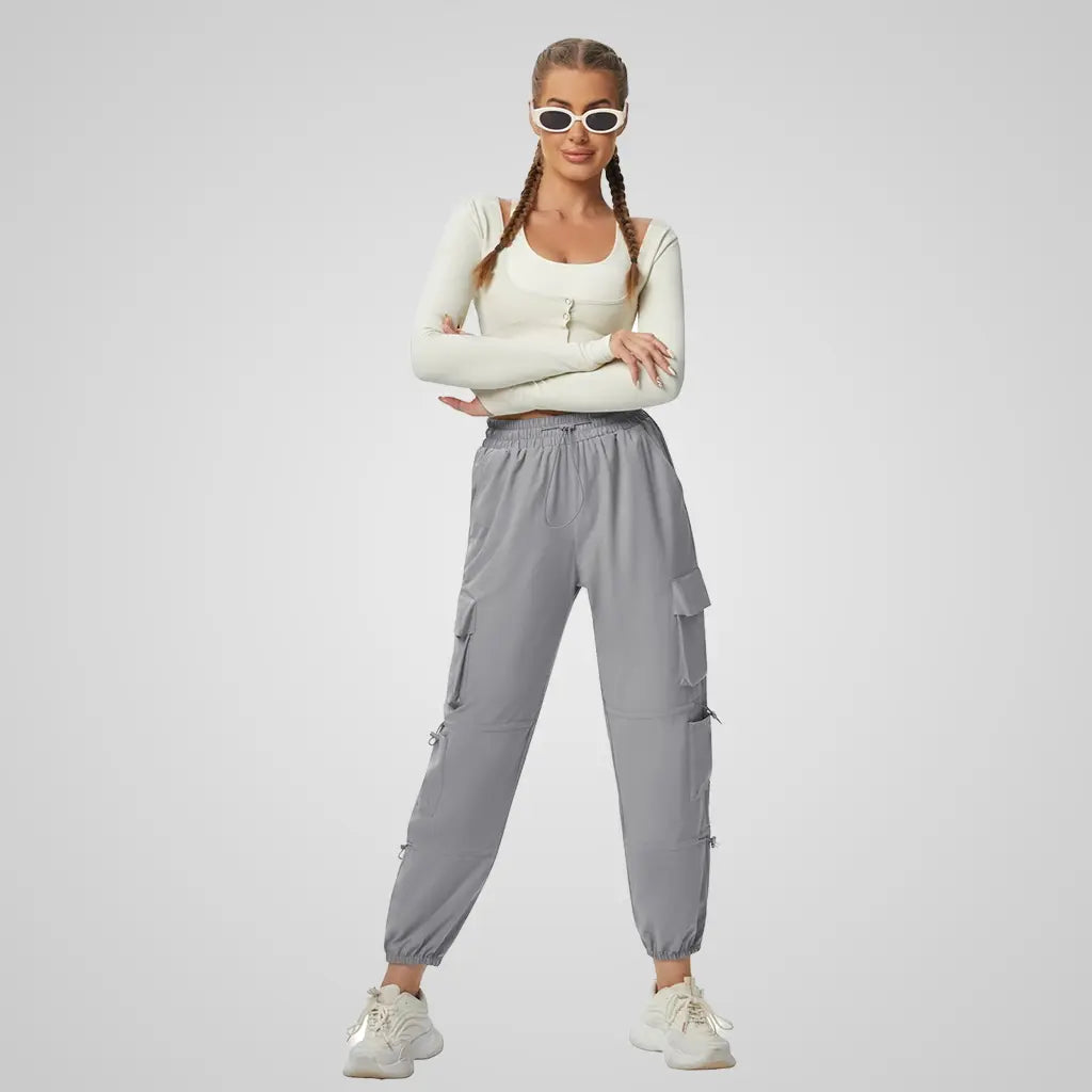 Women’s Quick-Dry Parachute Cargo Pants