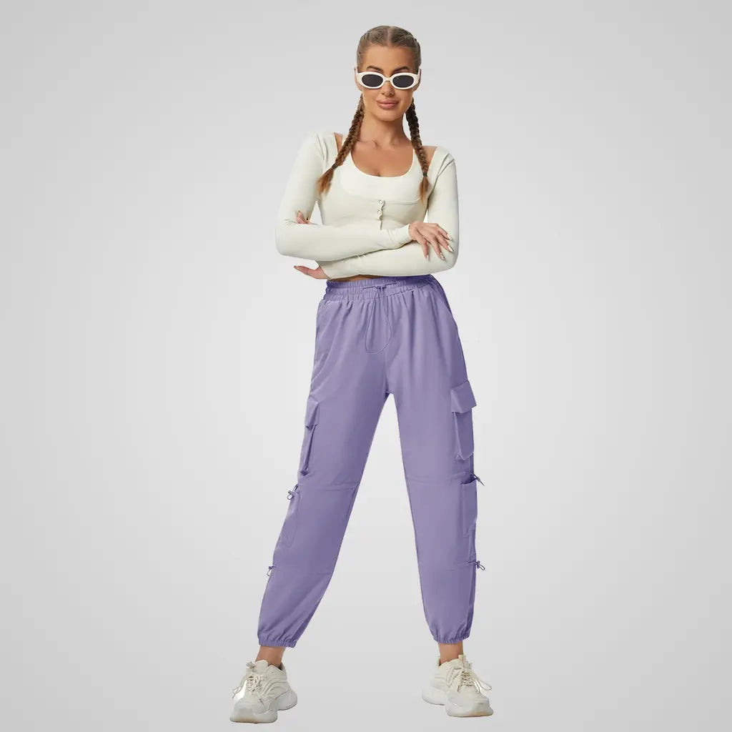 Women’s Quick-Dry Parachute Cargo Pants