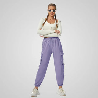 Women’s Quick-Dry Parachute Cargo Pants