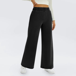 Relaxed Fit Elastic Waist Jeans