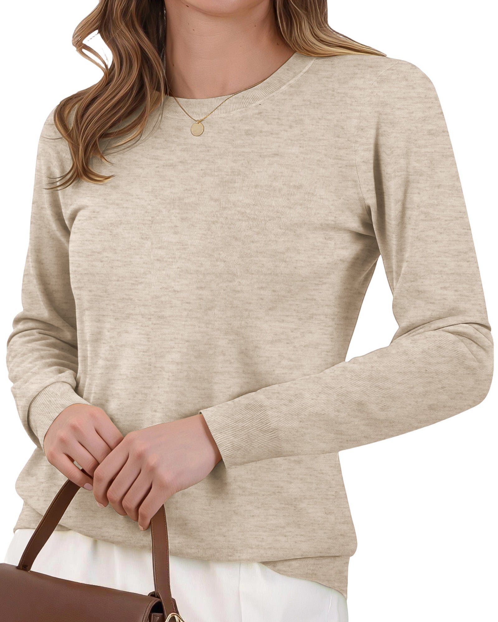 Essential SoftTouch Knit Long Sleeve Top