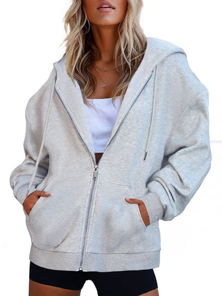 Fireswan Oversized Zip Up Hoodie