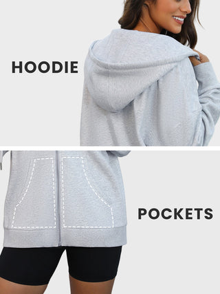 Fireswan Oversized Zip Up Hoodie