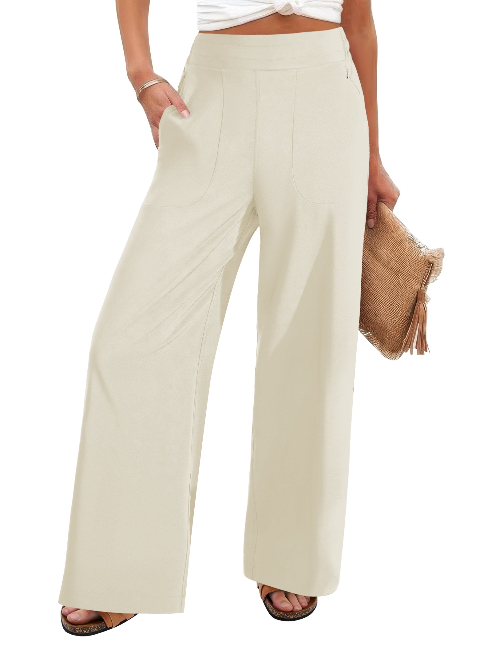 Frame Wide Leg Trouser