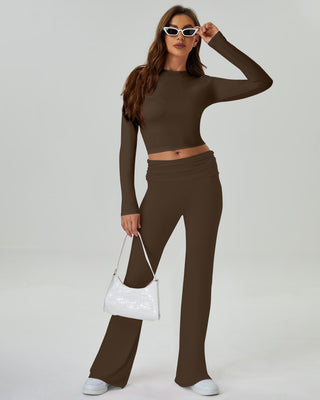 Modal Foldover Flare Lounge Set