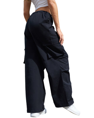 Street Line Parachute Cargo Pants