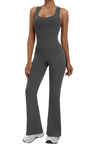Sculpt Stretch Flare Jumpsuit