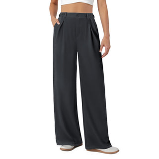 Soft Stretch Wide Leg Work Pants
