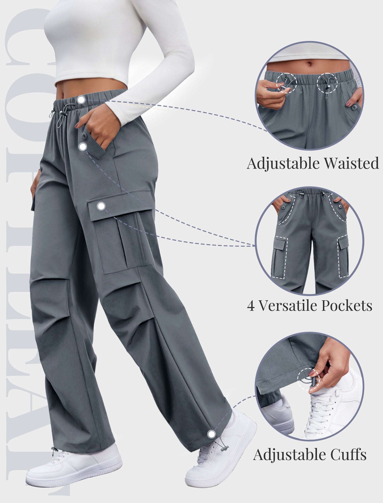 Urban Parachute Cargo Pants