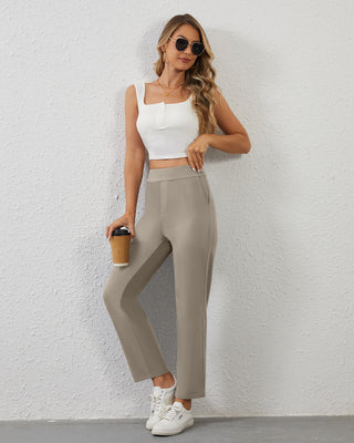 Stretchy Ankle Dress Pants