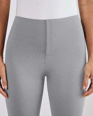 SwanSoft™ Faux-Fly Bootcut Work Trouser